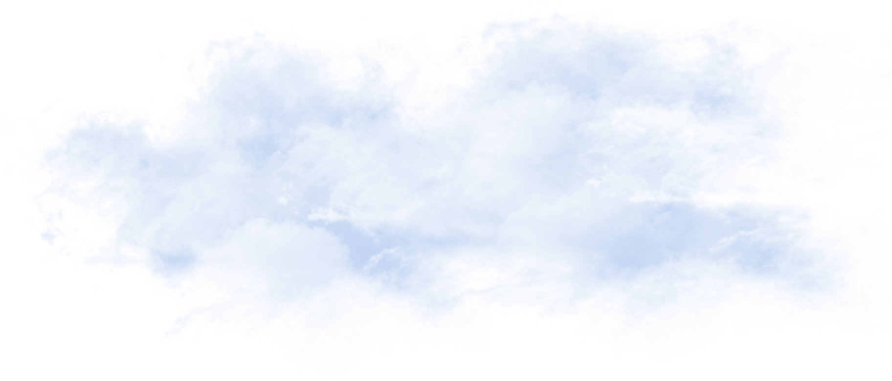 Wispy Pale Blue Cloud Haze
