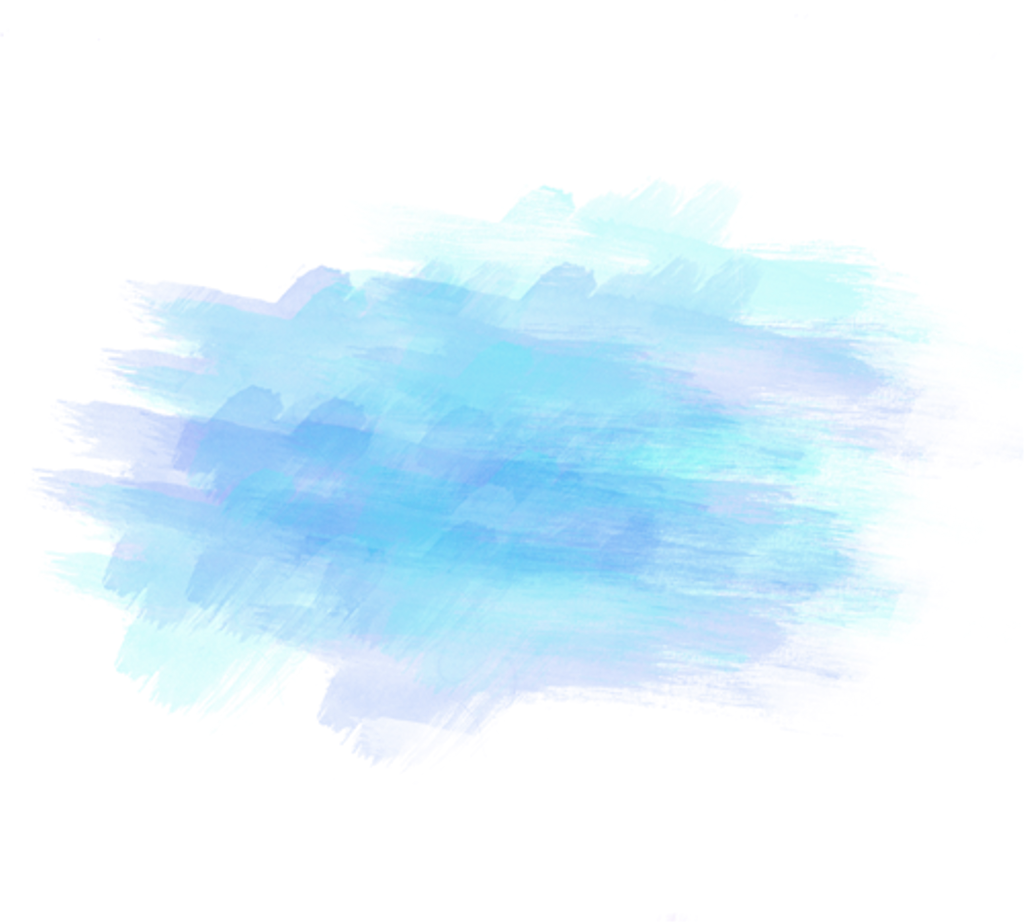 Soft Turquoise Watercolor Brush Wash