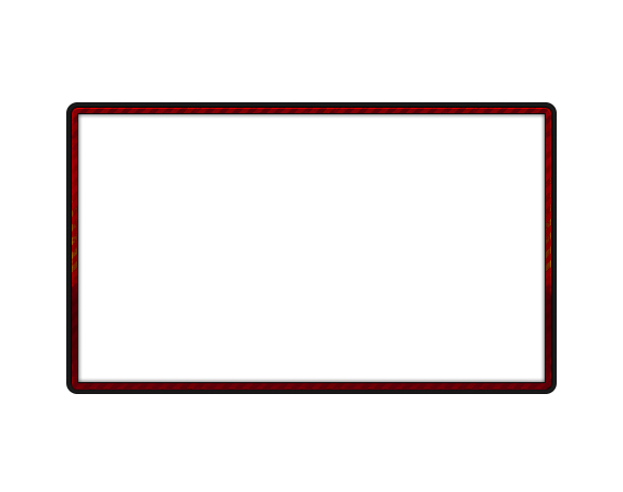 Dark Red Thin Webcam Frame Overlay