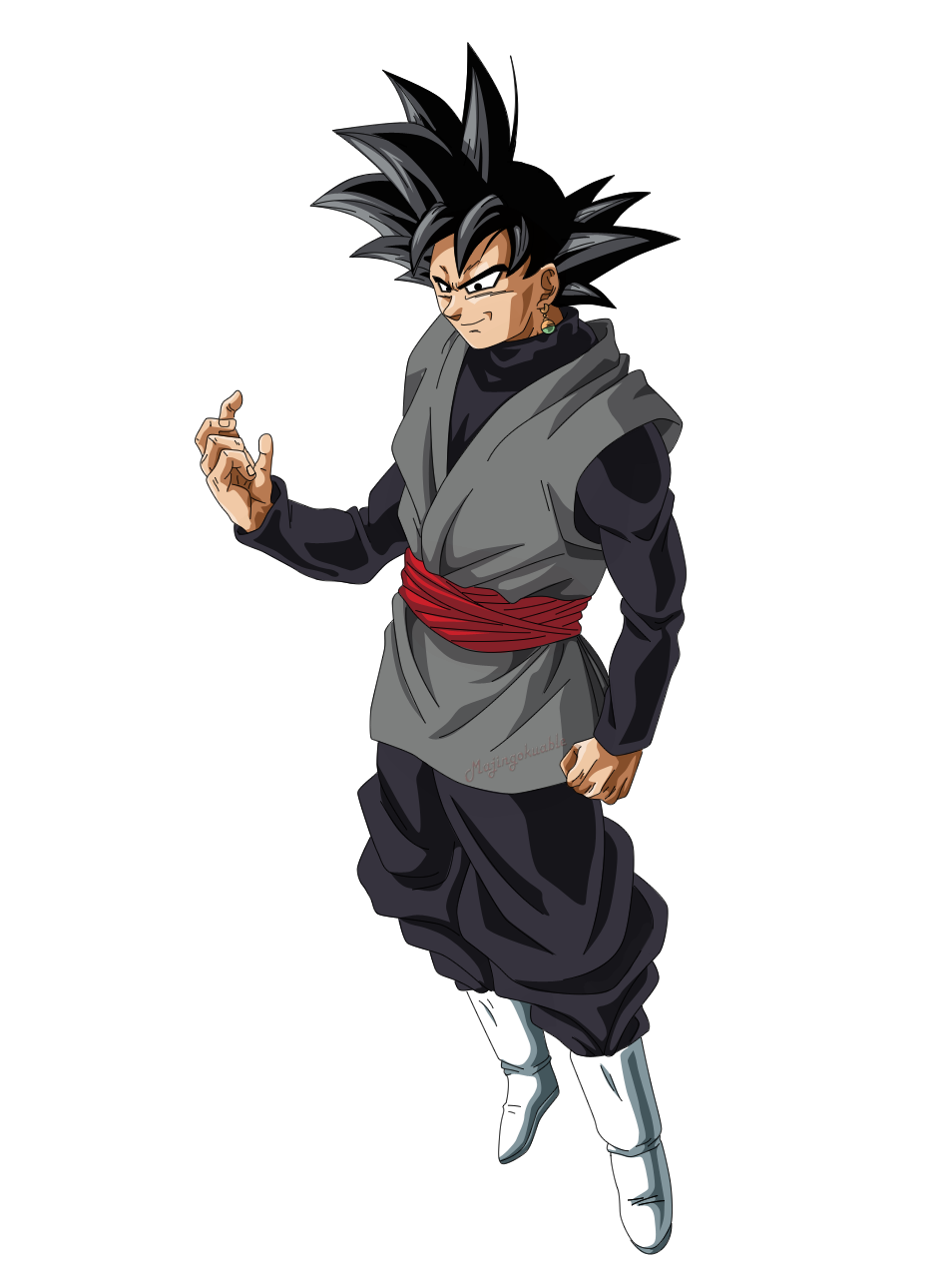 Goku Black Spiky Hair Anime Figure
