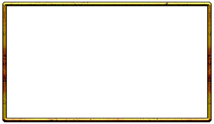 Ornate Gold Border Frame with Rust Texture