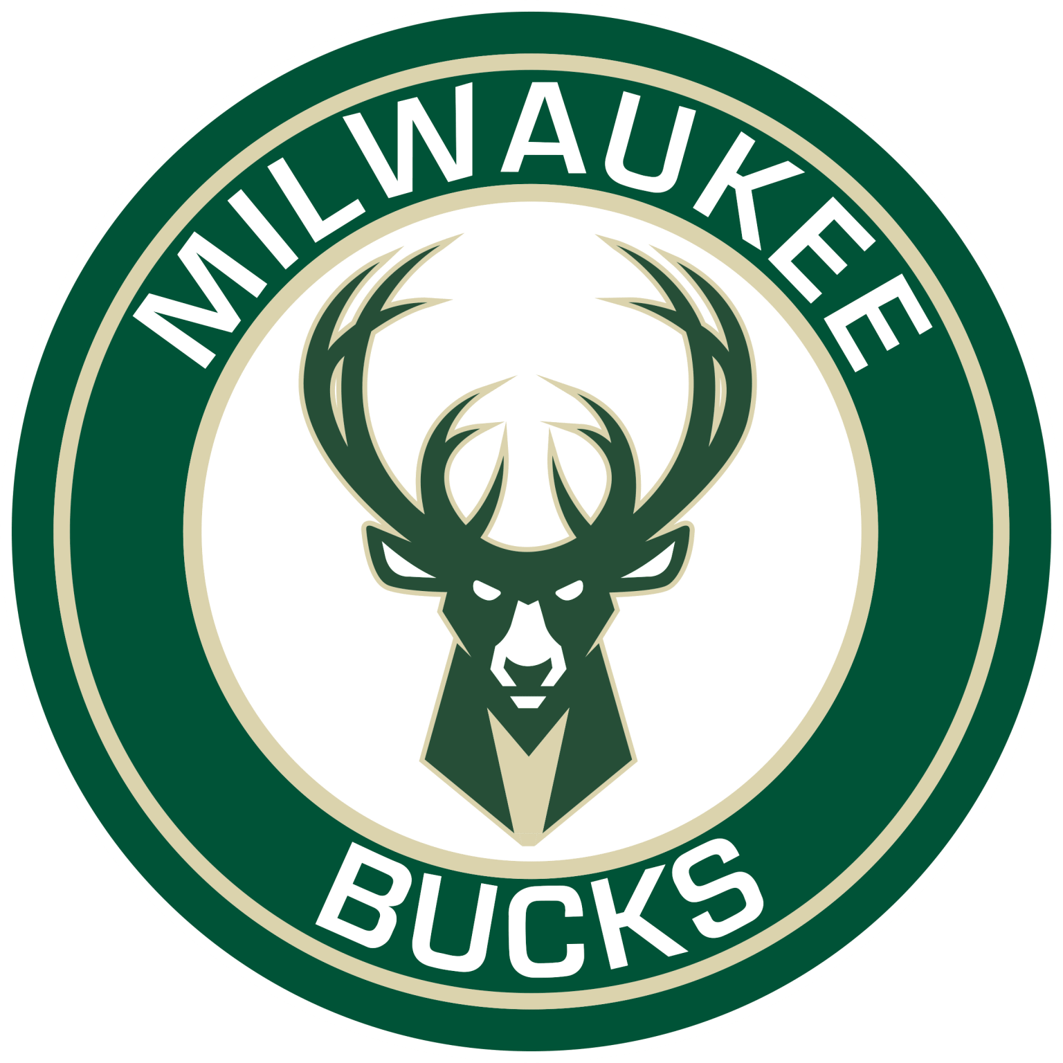 Milwaukee Bucks Green Ring Circle Logo Ultra HD PNG Graphic