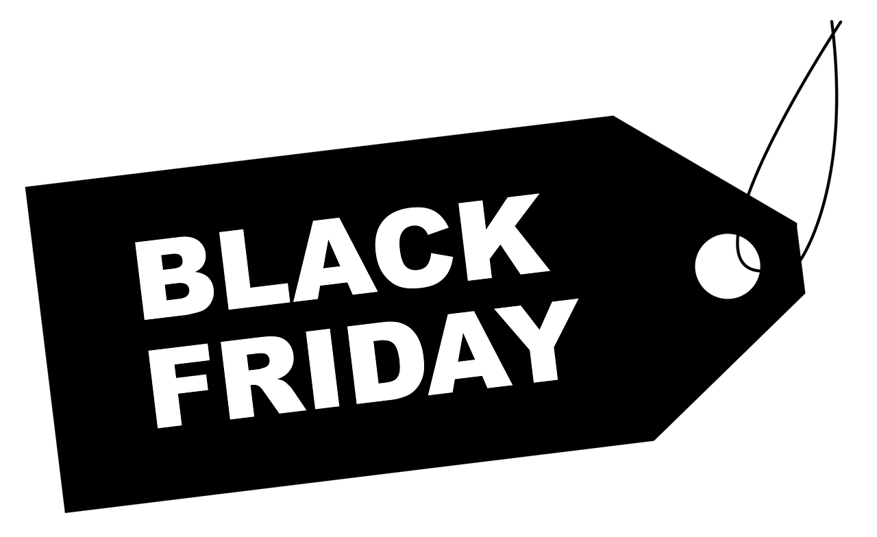 Black Friday Sale Price Tag with String