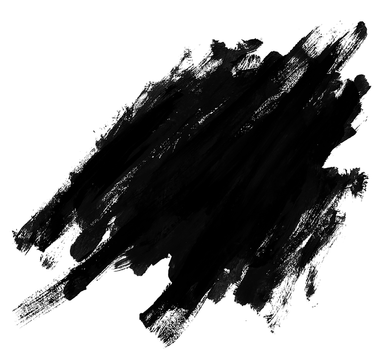 Black Marker Scribble Diagonal Smear PNG Image With Transparency