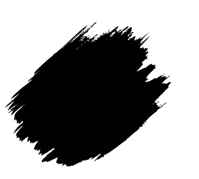 Black Paint Brush Stroke Background Shape PNG