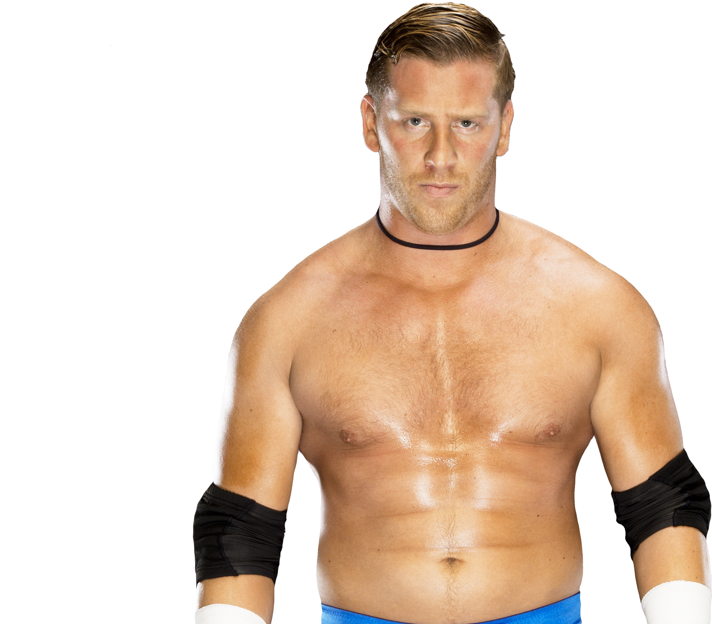Blonde WWE Wrestler Shirtless Close Up Ultra HD PNG