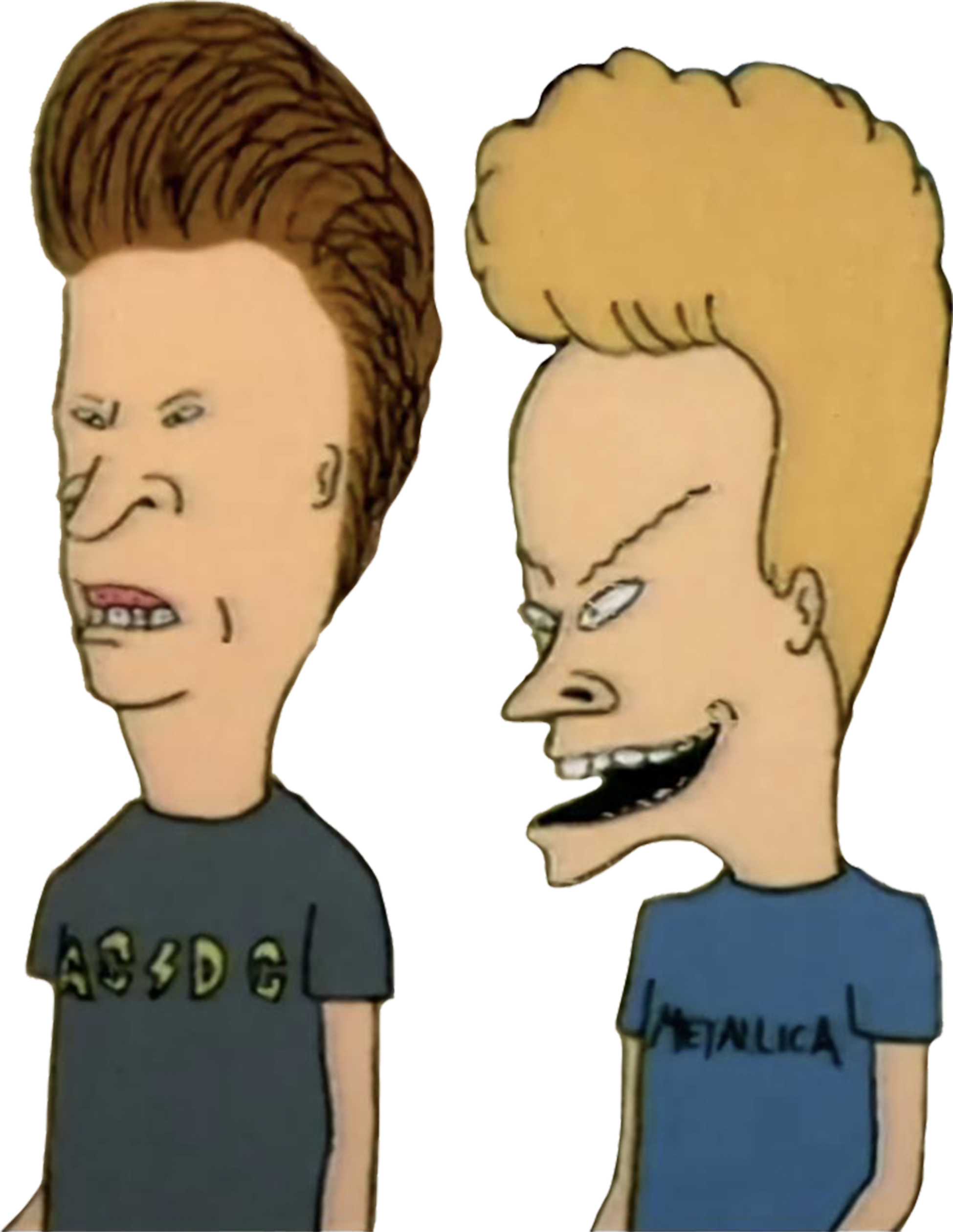 Butthead And Beavis Large Portrait Ultra HD PNG