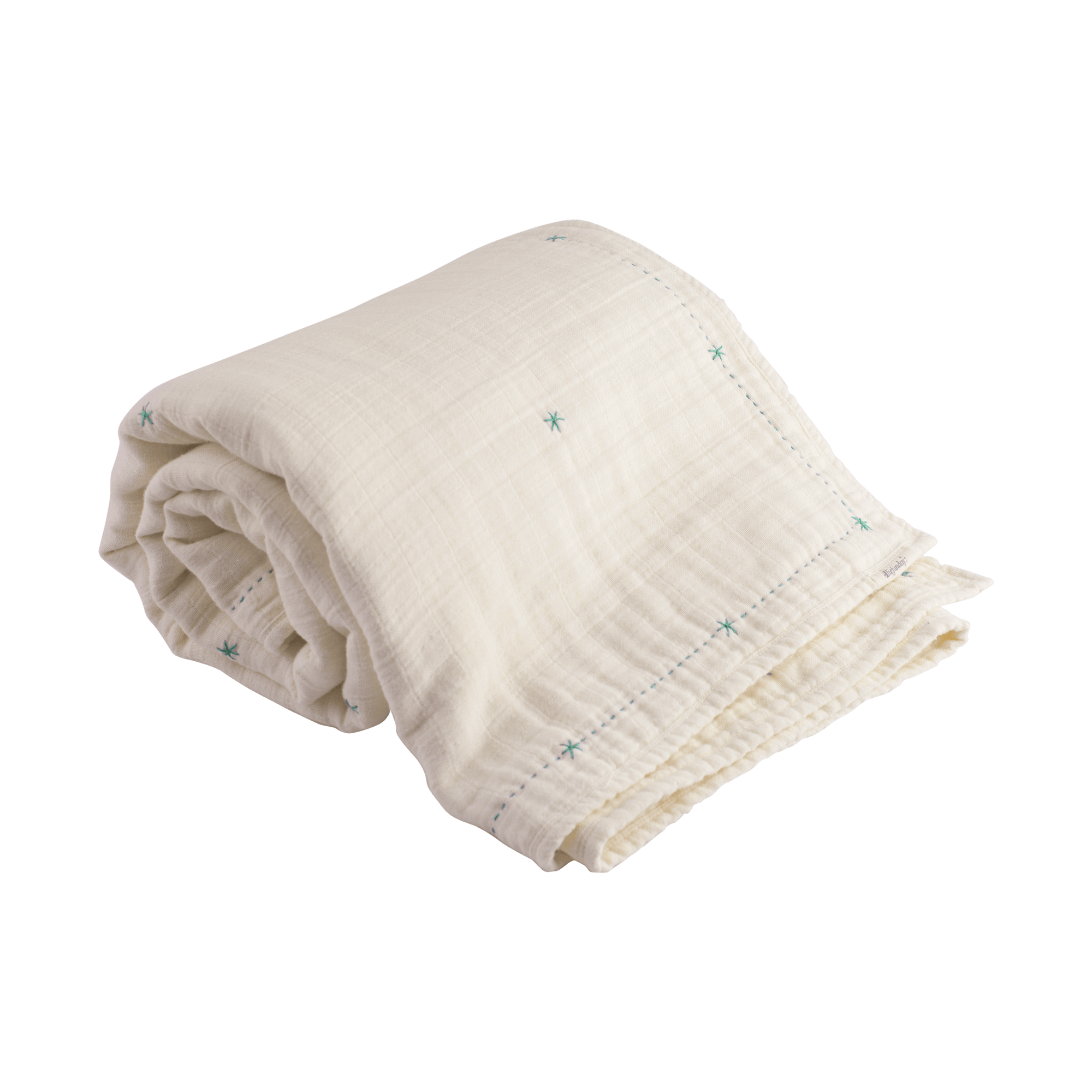 Cream Muslin Cotton Throw Blanket Rolled Ultra HD PNG Free Download
