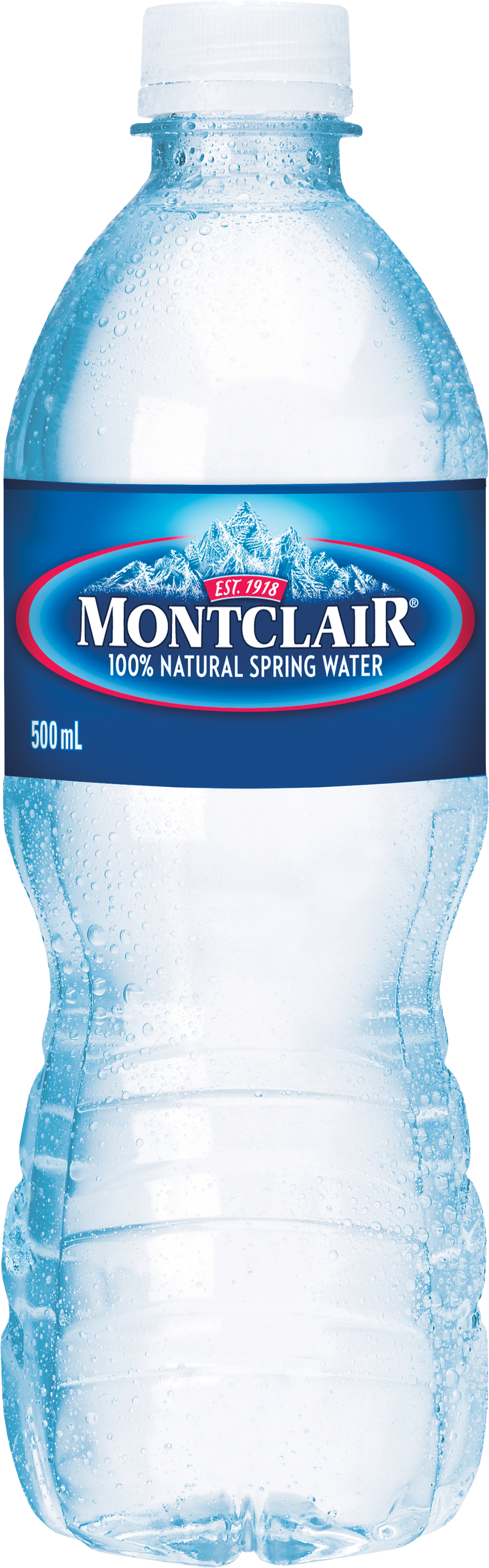 Montclair Natural Spring Water Bottle Tall Ultra HD PNG