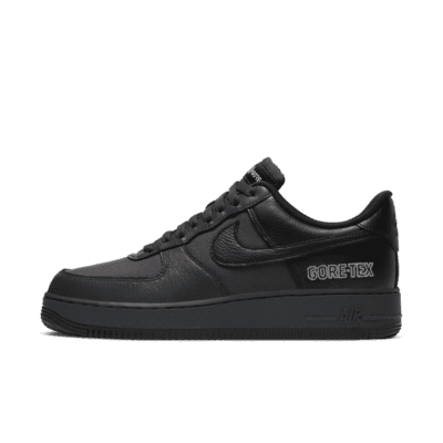 Nike Air Force 1 Gore Tex Black Low PNG Graphic