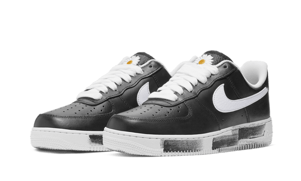 Nike Air Force 1 Para Noise Black White Pair Transparent Background PNG Image
