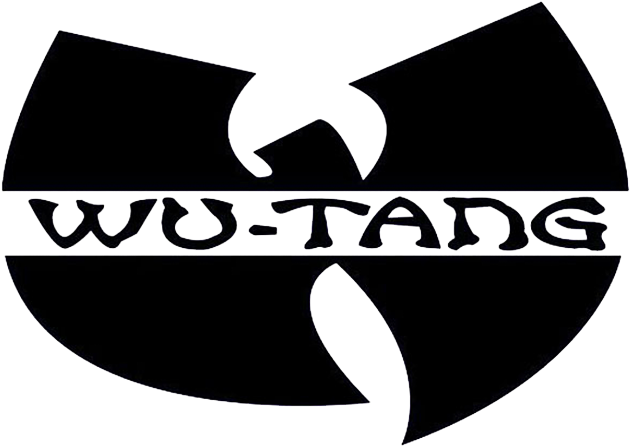 Wu Tang Clan Black Logo With Text PNG Clipart