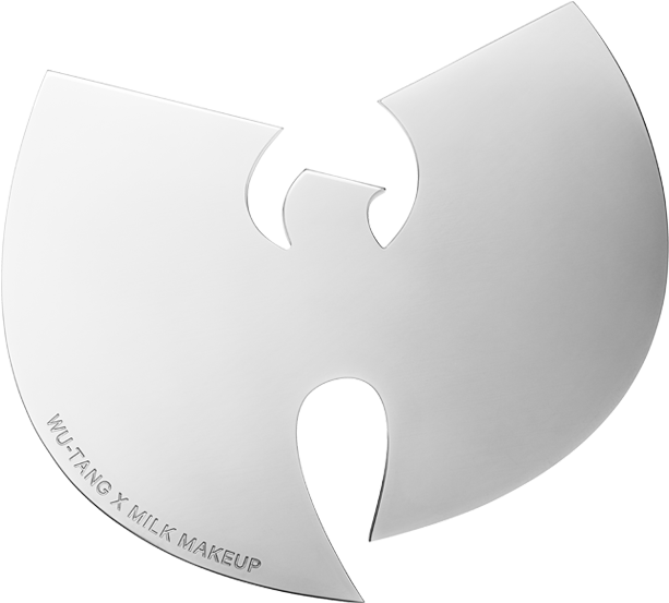 Wu Tang X Milk Makeup Silver W Logo PNG
