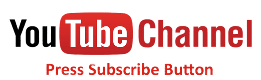 YouTube Channel Press Subscribe Button Text PNG Photo
