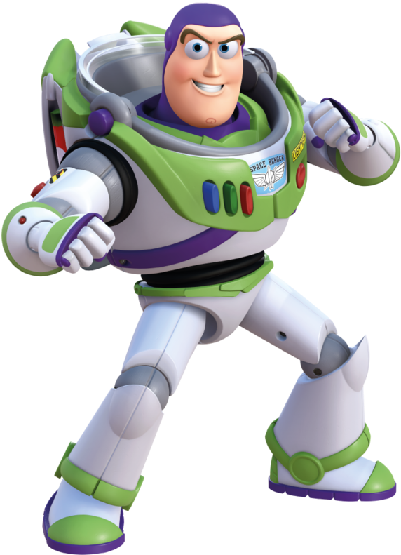 Buzz Lightyear Fists Up Space Ranger Figure