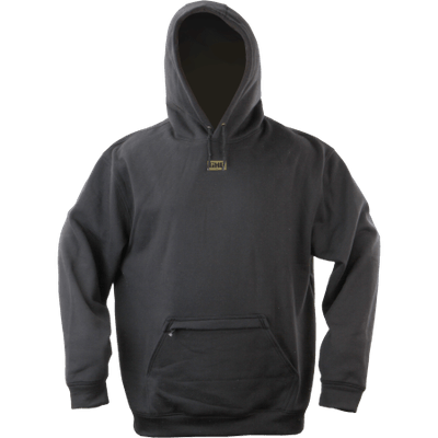 Dark Charcoal Hoodie with Kangaroo Pocket
