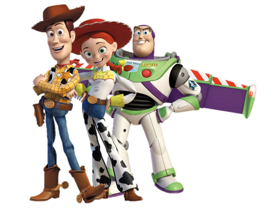 Woody, Jessie and Buzz Lightyear Trio