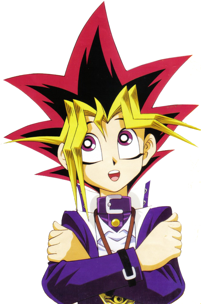 Anime Boy Spiky Red Hair Purple Jacket