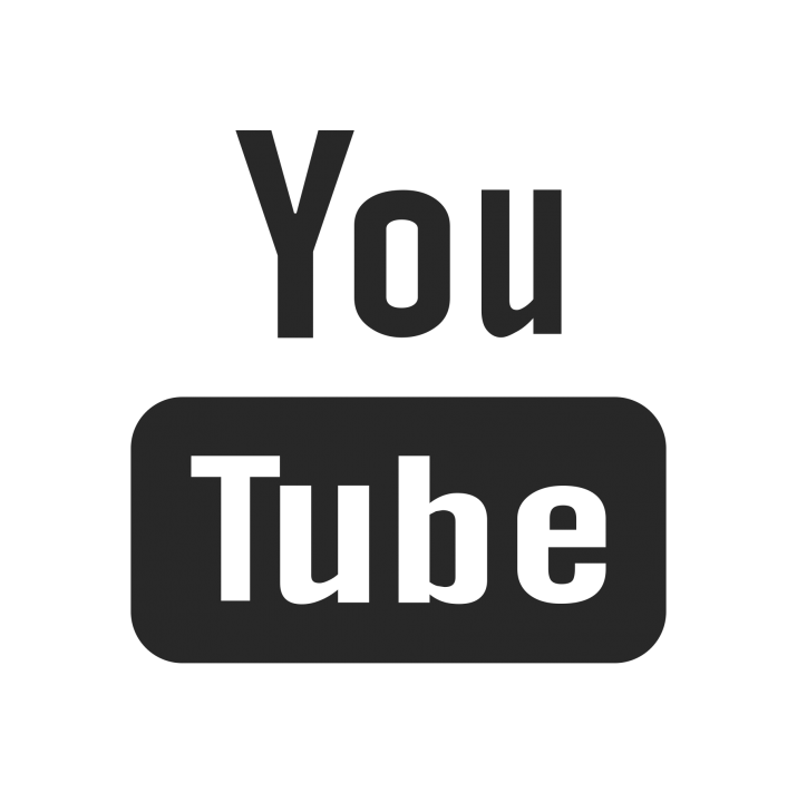 Black Stacked Logo with Rounded Box