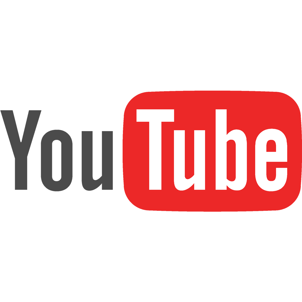 Red Rounded Box Wordmark with Grey Text