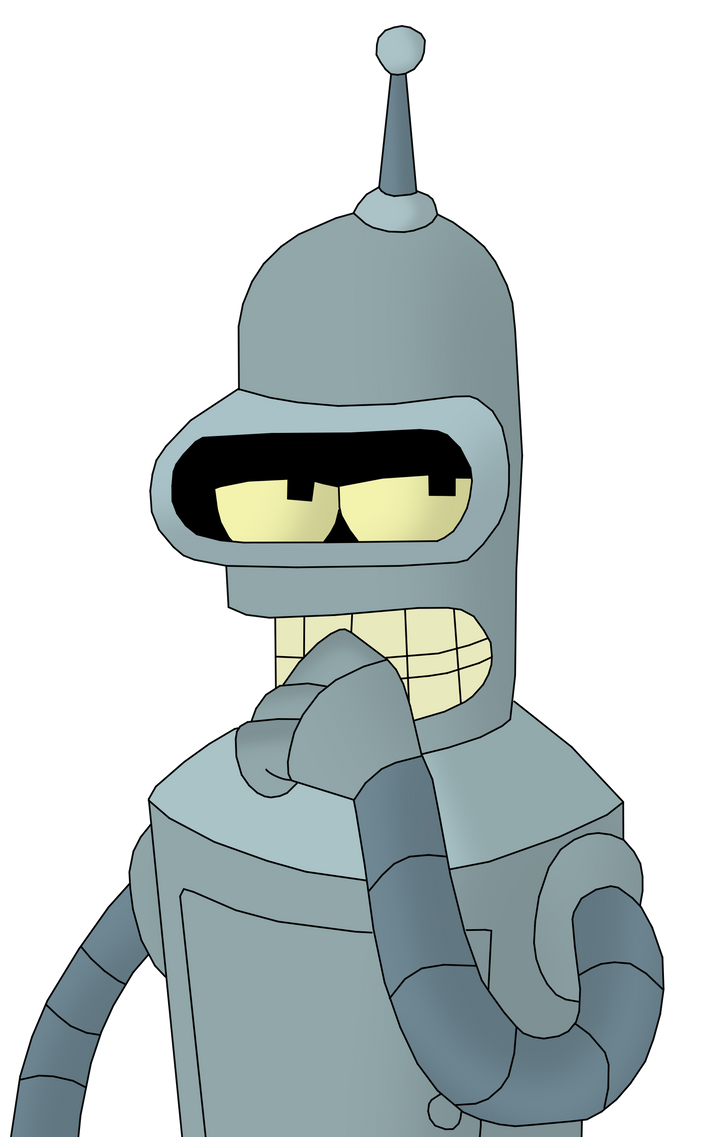 Grey Robot Thinking with Hand on Chin