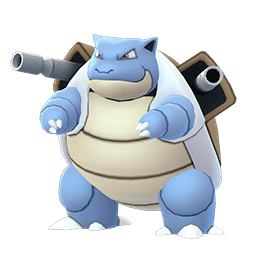Blastoise Standing with Blue Shell Cannons