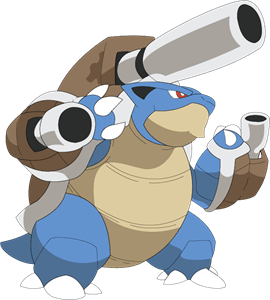 Blastoise with Twin Shell Cannons