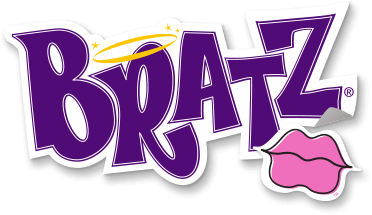 Bratz Logo with Pink Lips and Halo