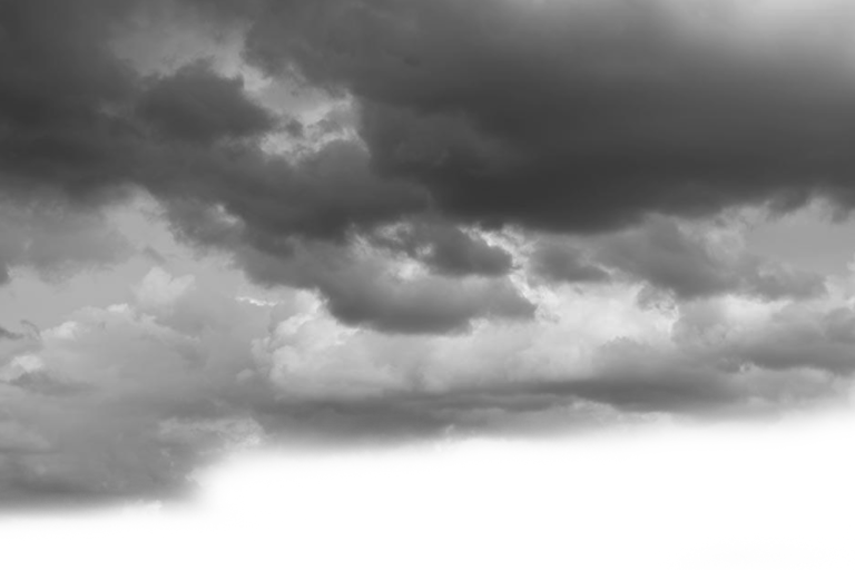 Dark Storm Clouds Grayscale Sky Overlay