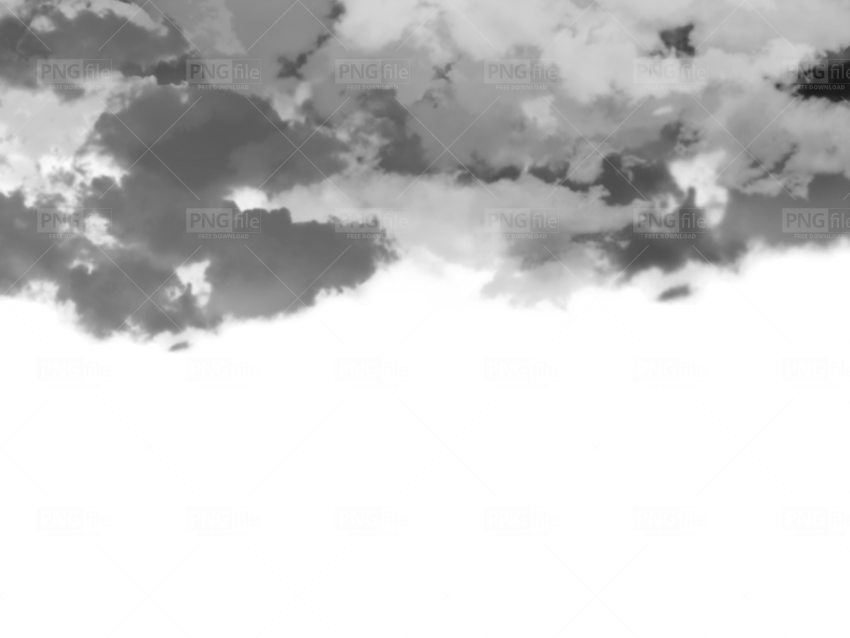 Grey Overcast Cloud Layer Overlay