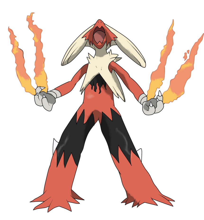 Fire Fighter with Flaming Fists and Red Legs