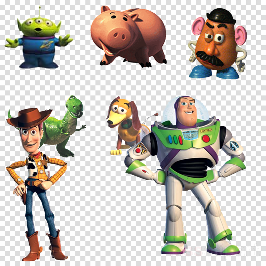 Toy Story Characters Woody and Buzz Lightyear