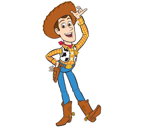 Woody Cowboy Tipping Hat Cartoon